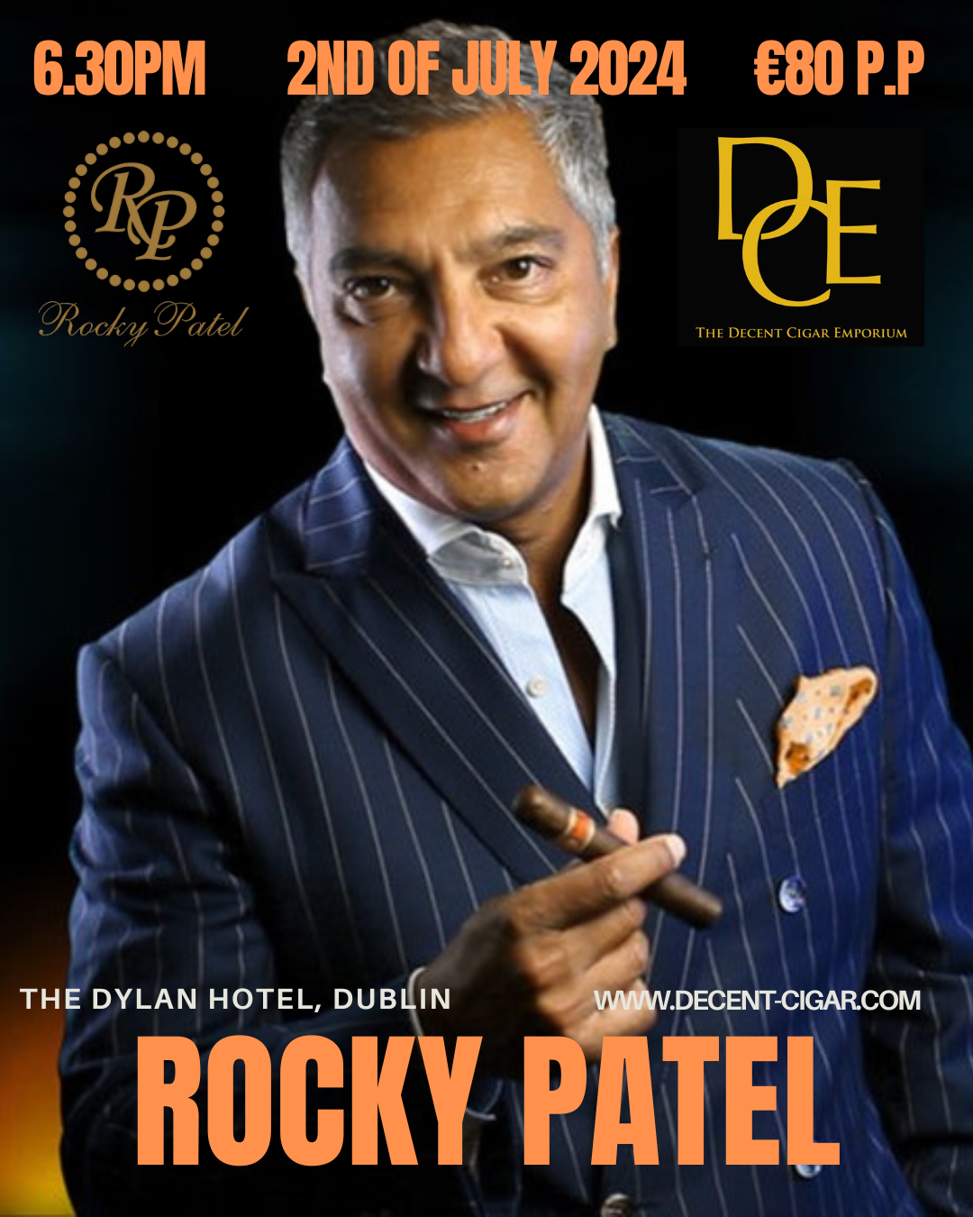 Decent Cigar Event - Rocky Patel 2nd of July 2024 SOLD OUT!